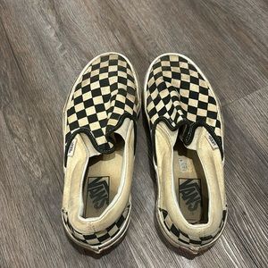 checkered vans